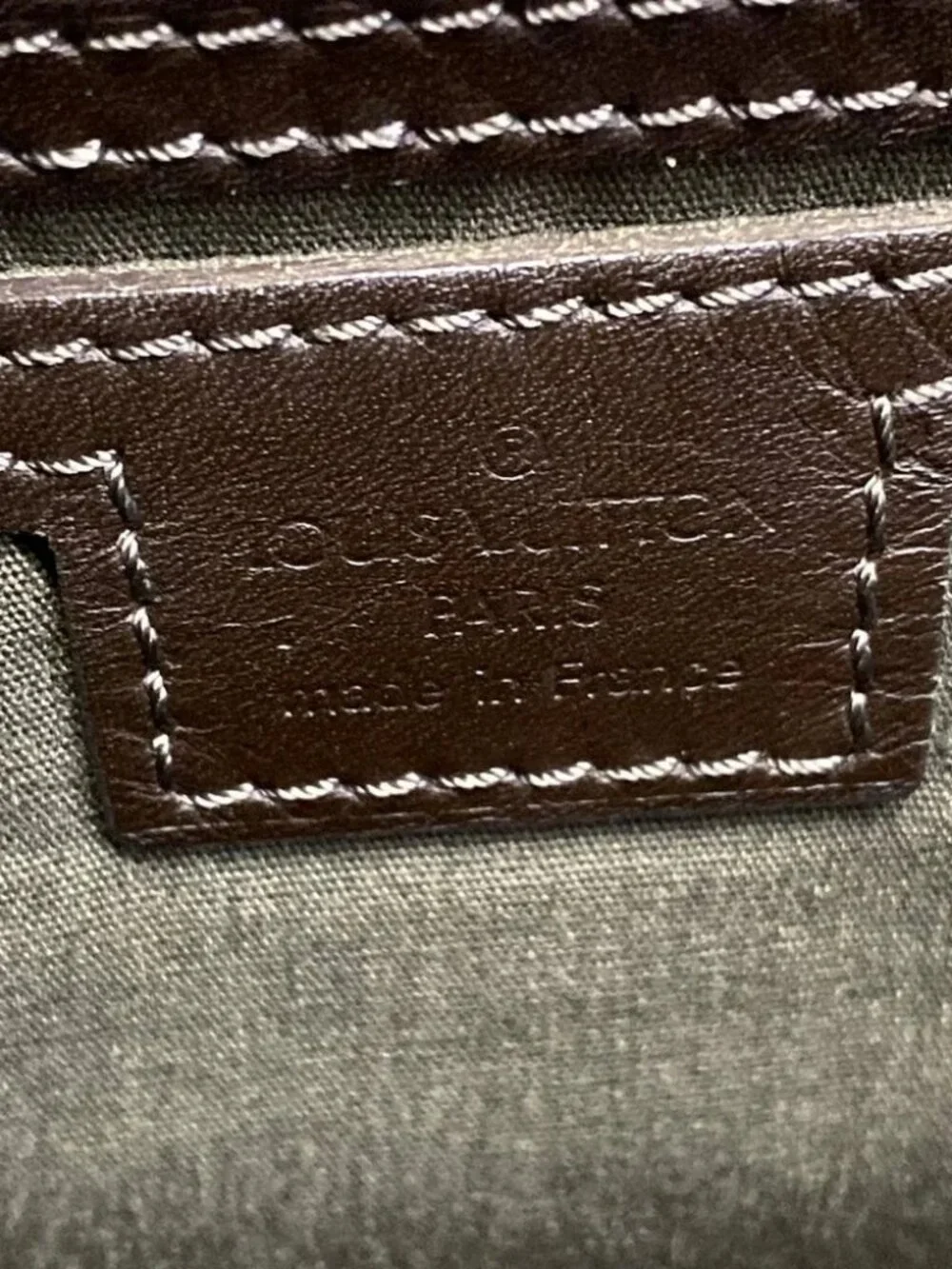 LOUIS VUITTON Montsouris M92456 TST Khaki Monogram Mini SP0053 Backpack Leather
